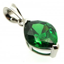 Siberian Emerald Quartz Sterling Silver Pendant 03